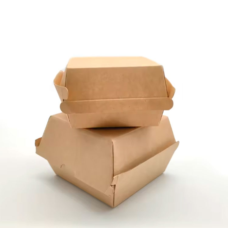 Miljövänlig Burger Food Packaging Box